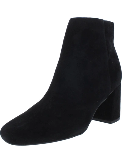 Bella Vita Wilma Womens Leather Heels Ankle Boots In Black