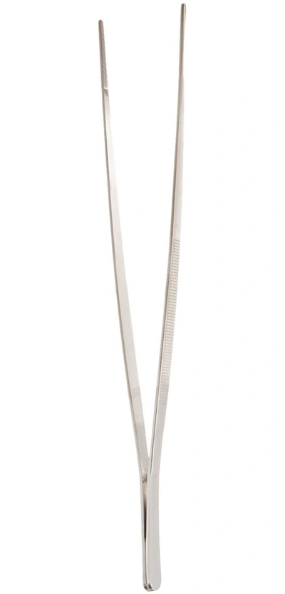 Kuchenprofi 18/10 Stainless Steel Inch Tweezer Tongs, 12-inch In Silver