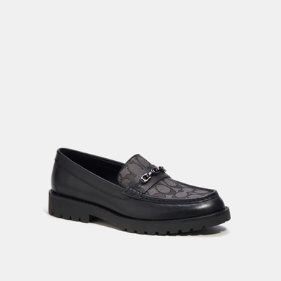 Coach Outlet Brooks Loafer In Signature Jacquard In Multi