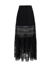 Charo Ruiz Viola Maxi Skirt In Black