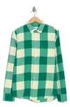 ABOUND LONG SLEEVE FLANNEL BUTTON-UP SHIRT