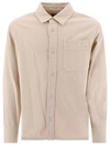 Apc Basile Overshirt In Beige