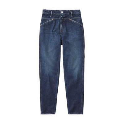 Closed X-lent Tapered Jeans In Dark_blue