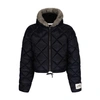 DOLCE & GABBANA QUILTED CANVAS JACKET WITH HOOD
