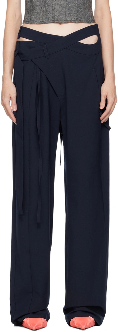 Ottolinger Navy Wrap Trousers