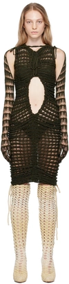Isa Boulder Ssense Exclusive Green Four-piece Cover Up Set In Leaf