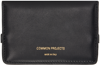 COMMON PROJECTS BLACK ACCORDION WALLET