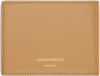 COMMON PROJECTS TAN LEATHER WALLET