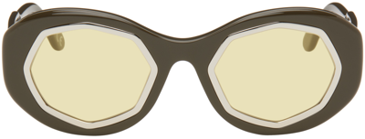 Marni Brown Retrosuperfuture Edition Mount Brumo Sunglasses