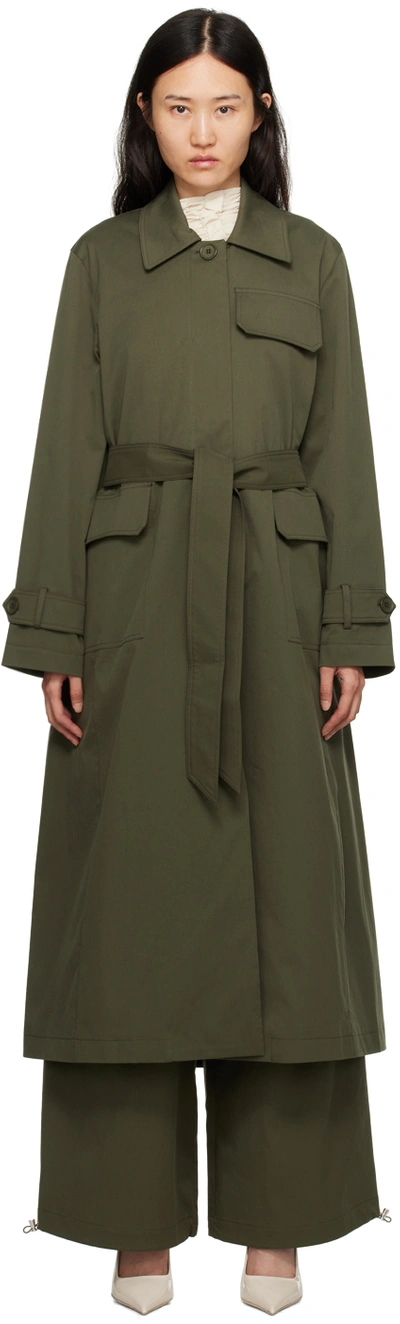 Beaufille Khaki Hanson Trench Coat