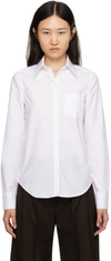 Filippa K White Button Shirt In 1009 White