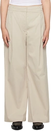 CAMILLA AND MARC BEIGE SIMONA PANTS