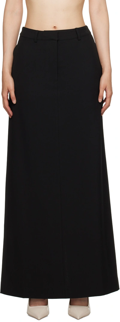 Beaufille Black Minter Midi Skirt