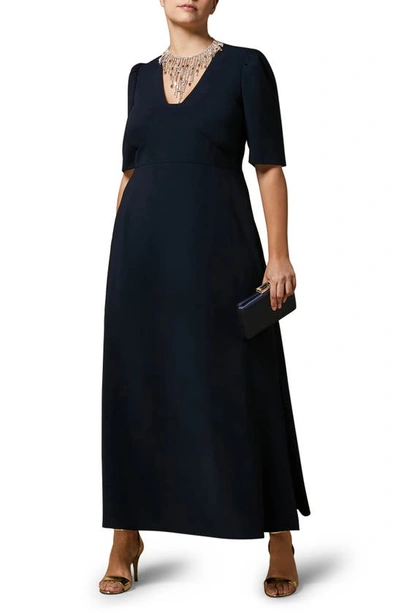 green emerald velvet dress Dress DEDICATO - Elegant Crepe Georgette Cocktail Dress with Crystals main image 0