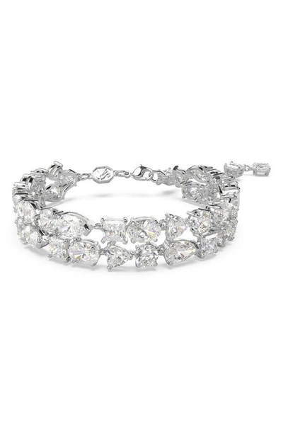 Swarovski Mesmera Crystal-embellished Bracelet In White
