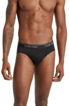 CALVIN KLEIN ASSORTED 3-PACK MICROFIBER BRIEFS