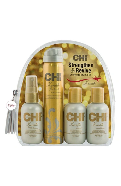 Chi Strengthen And Revive On The Go Styling Kit In Multi