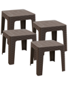 SUNNYDAZE SUNNYDAZE SET OF 4 PATIO SIDE TABLES