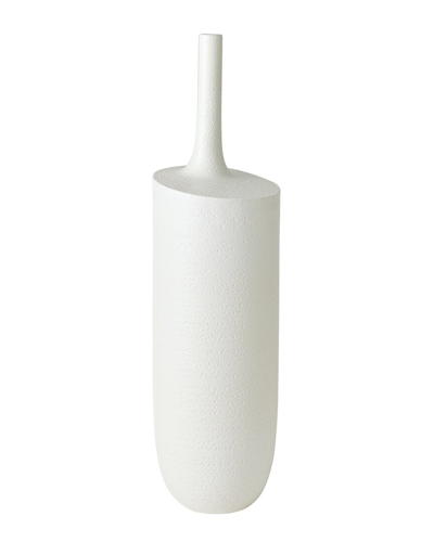 Global Views Large Lucca Vase In White