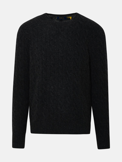 Polo Ralph Lauren Grey Cashmere Blend Sweater