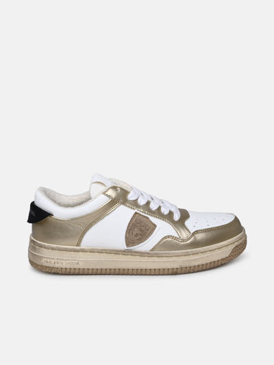 Philippe Model Sneaker Lyon In Gold