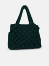 CHICA GISELLE SHOPPING BAG IN GREEN FABRIC
