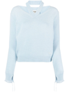 Fendi Pullover In Blue
