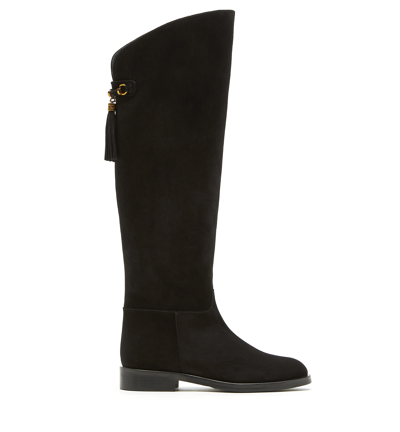 La Canadienne Banks Suede Boot In Black
