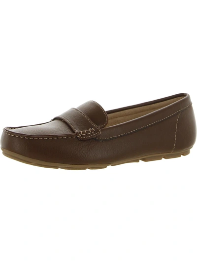 Soul Naturalizer Seven Womens Padded Insole Slip On Loafers In Brown