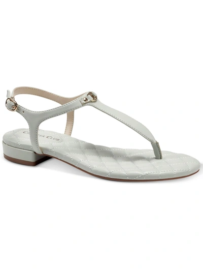 Charter Club Avita Embellished T-strap Slingback Sandals, Created For Macy's In White