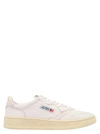 Autry Medalist Low-top Bicolor Leather Sneakers