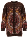 Etro Cardigan Con Motivo Jacquard