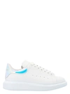 Alexander Mcqueen Oversize Sneakers In White And Holographic