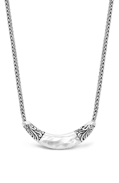 Devata Sterling Silver Bali Filigree Pendant Necklace