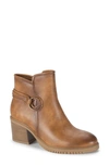 Baretraps Felicia Faux Leather Bootie In Cognac