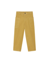 Bonpoint Looping Straight-leg Trousers In Giallo