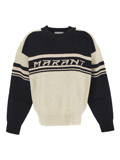 Isabel Marant Étoile Callie Cotton Sweater In Black