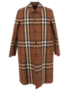 BURBERRY REVERSIBLE CHECK TRENCH COAT
