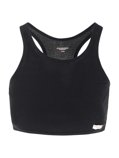 Alexander Wang Black Cropped Tank Top