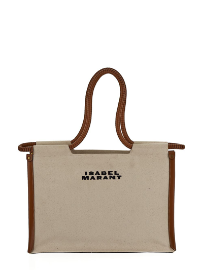 Isabel Marant Toledo Tote Bag In Beige