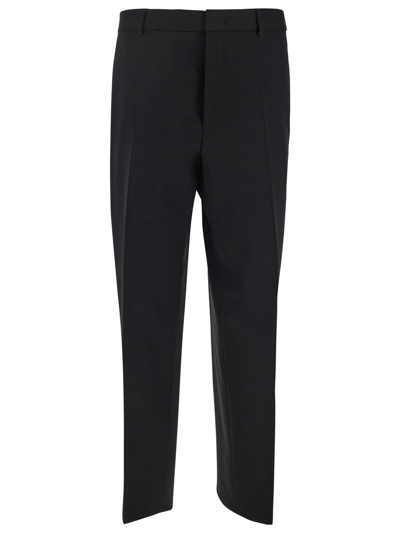 Jil Sander Regular Fit Trousers In Black
