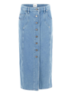 Isabel Marant Étoile Vandy Midi Skirt In Blue