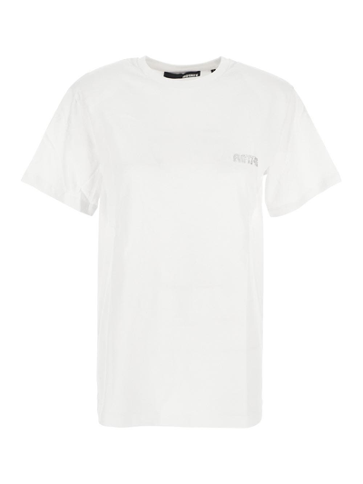 Rotate Birger Christensen Logo T-shirt In White