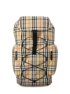 BURBERRY BURBERRY MURRAY ARCHIVE CHECK DRAWSTRING FASTEN BACKPACK
