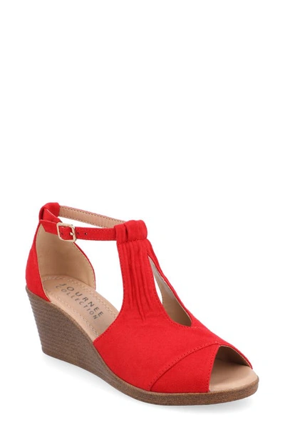 JOURNEE COLLECTION JOURNEE COLLECTION KEDZIE WEDGE SANDAL
