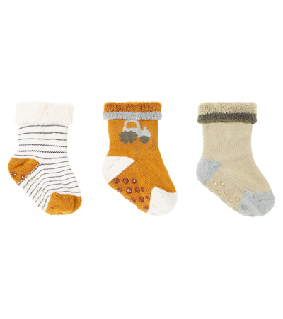 Liewood Baby Eloy Set Of 3 Cotton-blend Socks In Multicoloured