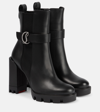 CHRISTIAN LOUBOUTIN CL CHELSEA LUG LEATHER ANKLE BOOTS