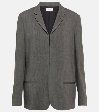 The Row Wool-blend Blazer In Grey
