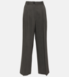 THE ROW WOOL-BLEND WIDE-LEG PANTS