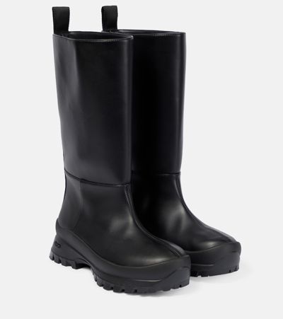 Stella Mccartney Trace Rain Boots In Black